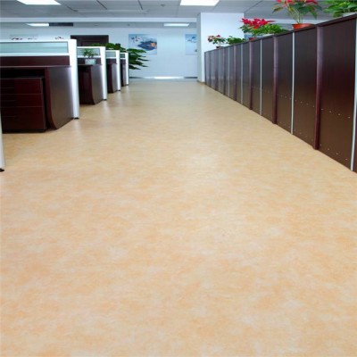 Vinyl Flooring Pvc Plastic Carpet Roll For Construction / Factory / Building / Home